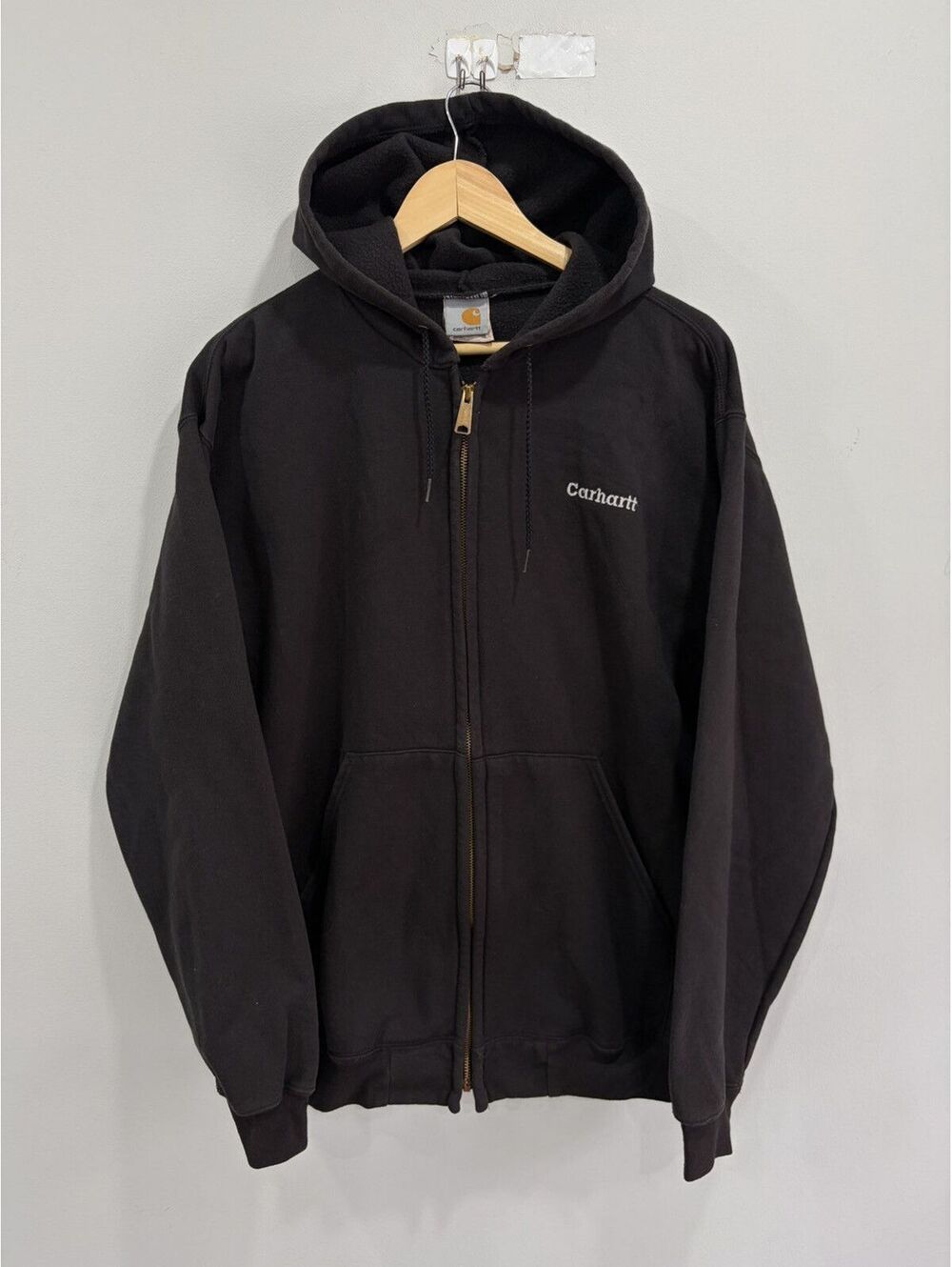 Vintage Carhartt Zip Up Hoodie Sweater sweatshirt